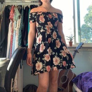 Kendal and Kylie floral dress